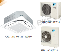 SKYAIR INV STD R-32 TIPE CASSETTE ROUND FLOW