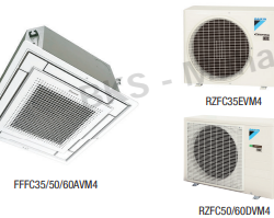 SKYAIR INV STD R-32 TIPE CASSETTE COMPACT FOUR WAY FLOW