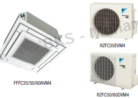 SKYAIR INV STD R-32 TIPE CASSETTE COMPACT FOUR WAY FLOW