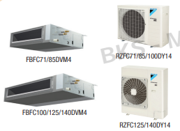 SKYAIR INV STD R-32 TIPE DUCT CONNECTION MIDDLE STATIC PRESSURE